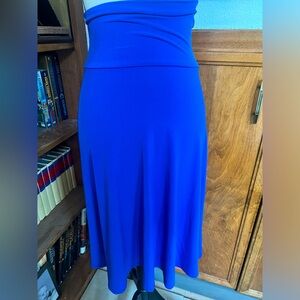 Buttery soft Zenana size S blue skirt